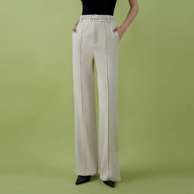 THE SEA LIFE Casual Pants Women's White Birch-3