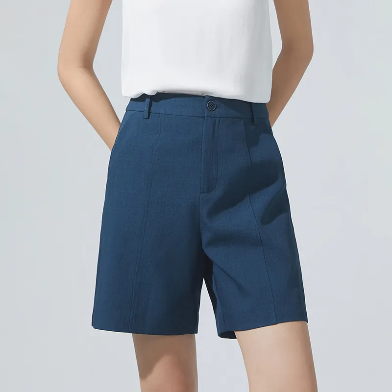 THE SEA LIFE Casual Shorts Women's Ceramic Blue-2