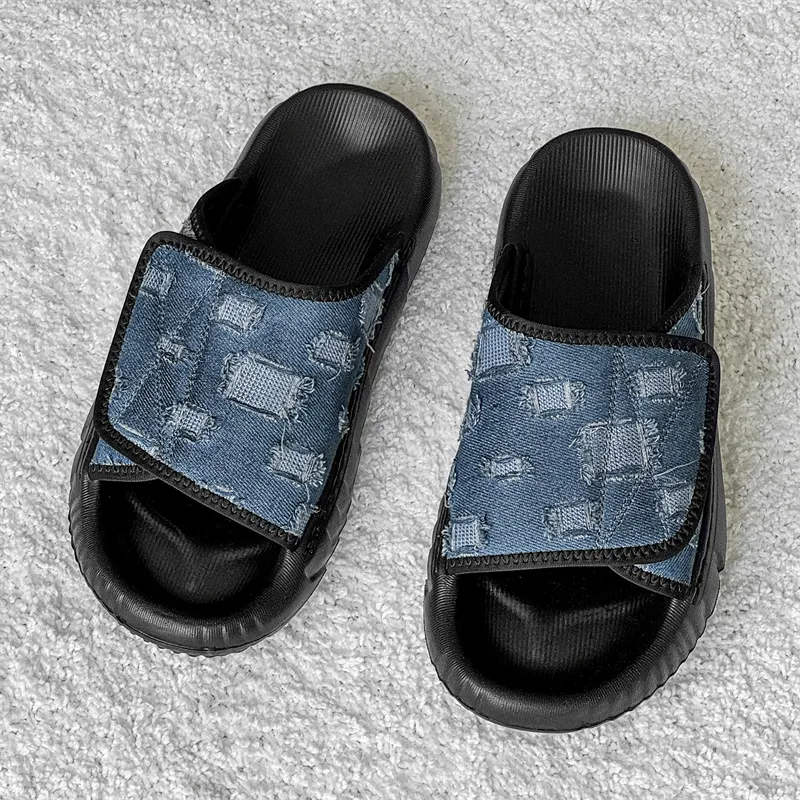 APRHE Slip Resistant Odor Resistant Abrasion Resistant Slide Slippers Men's-2