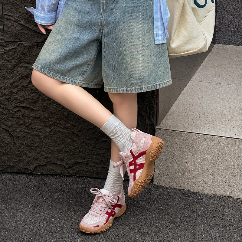 APRHE Slip Resistant, Abrasion Resistant, Breathable, Height Increasing Low Top Casual Shoes Women's-14