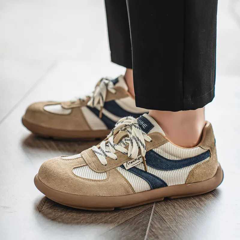 APRHE Slip Resistant, Abrasion Resistant, Lightweight, Height Increasing Low Top Casual Shoes Men's-9