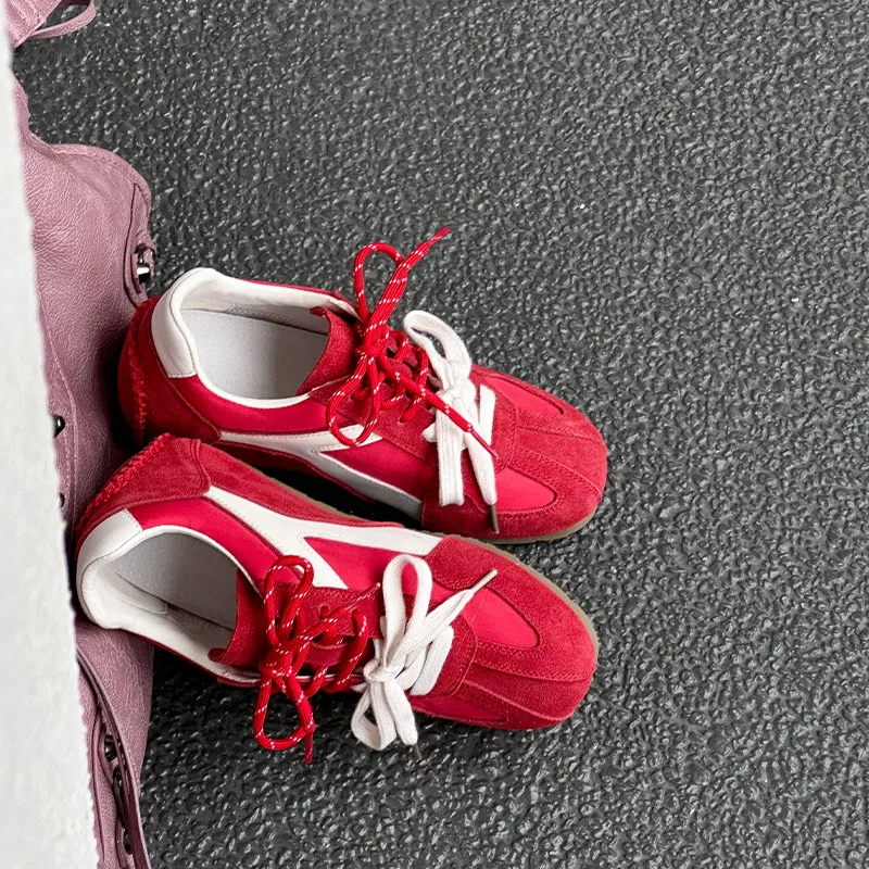 Abrasion Resistant Breathable Height Increasing Low Top Casual Shoes Women's-45