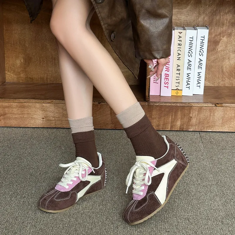 Abrasion Resistant Breathable Height Increasing Low Top Casual Shoes Women's-12