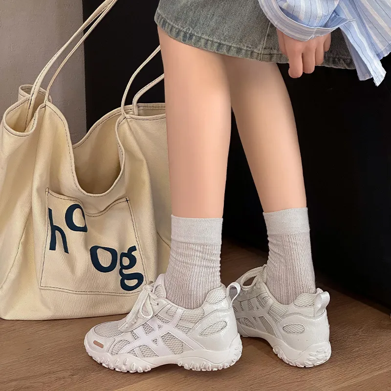 APRHE Slip Resistant, Abrasion Resistant, Breathable, Height Increasing Low Top Casual Shoes Women's-22