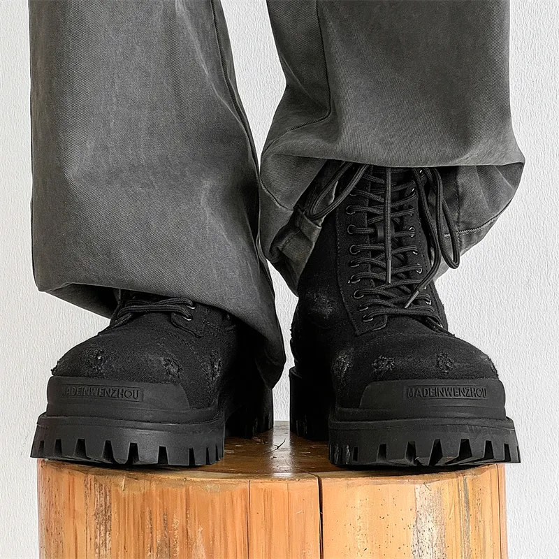 APRHE Martin Boots Men Black-5