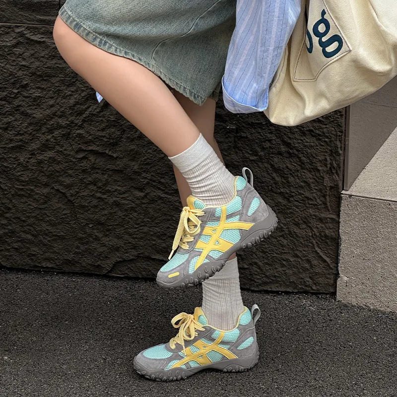 APRHE Slip Resistant, Abrasion Resistant, Breathable, Height Increasing Low Top Casual Shoes Women's-1