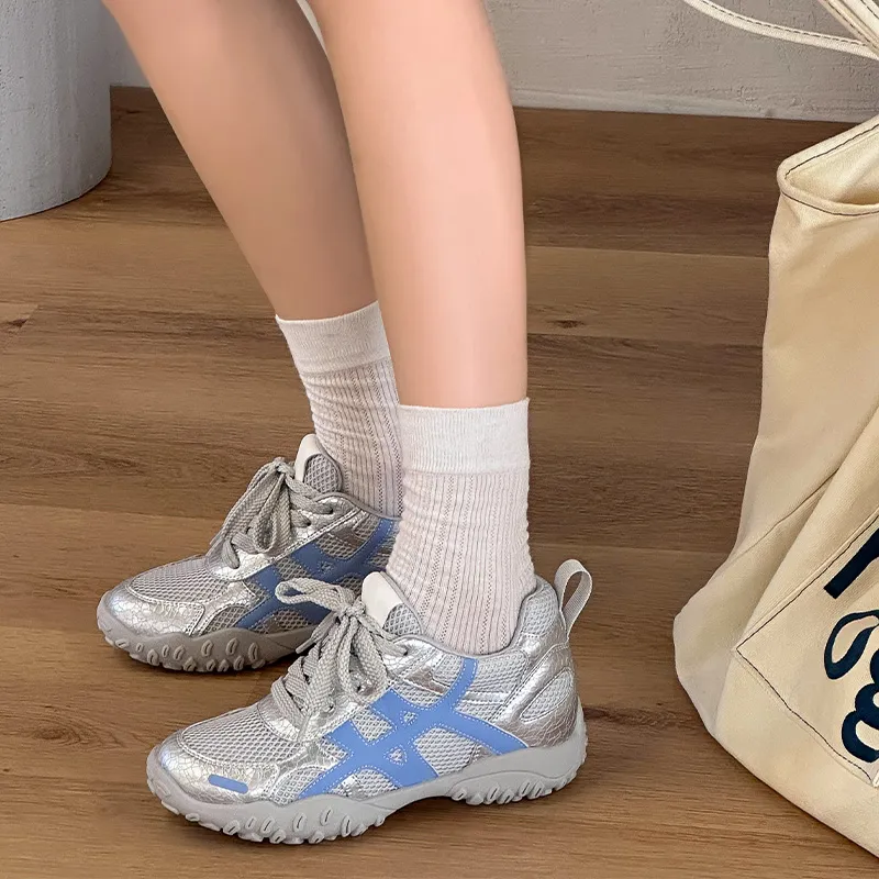 APRHE Slip Resistant, Abrasion Resistant, Breathable, Height Increasing Low Top Casual Shoes Women's-9
