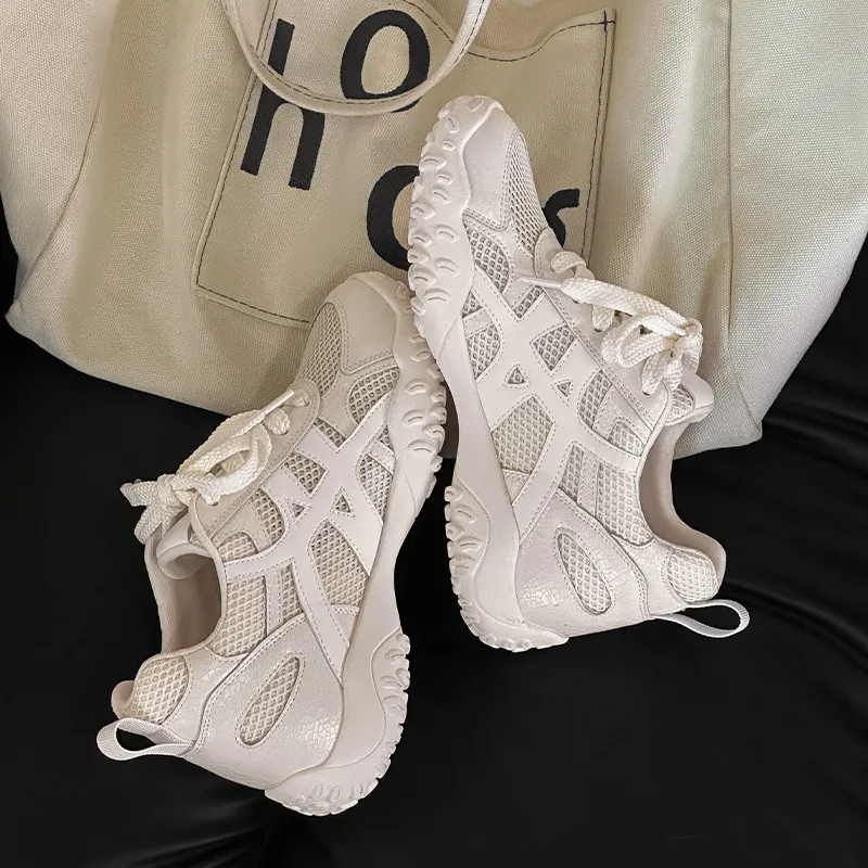 APRHE Slip Resistant, Abrasion Resistant, Breathable, Height Increasing Low Top Casual Shoes Women's-25