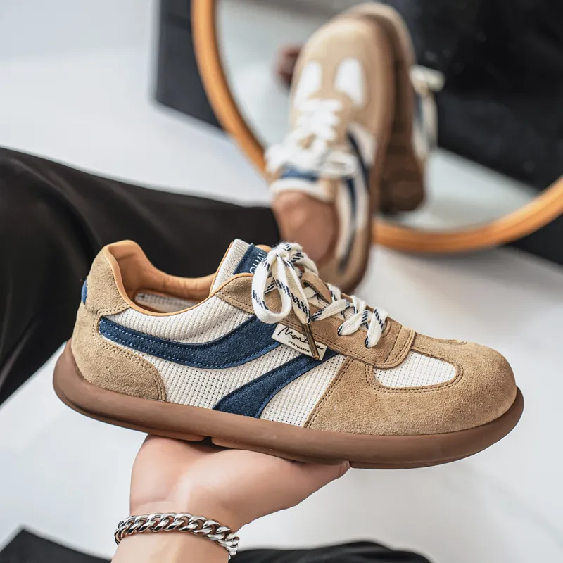 APRHE Slip Resistant, Abrasion Resistant, Lightweight, Height Increasing Low Top Casual Shoes Men's-8