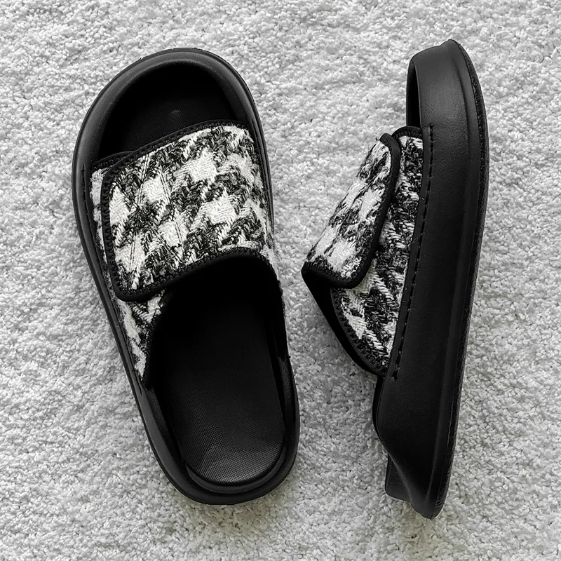 APRHE Slip Resistant Odor Resistant Abrasion Resistant Slide Slippers Men's-9