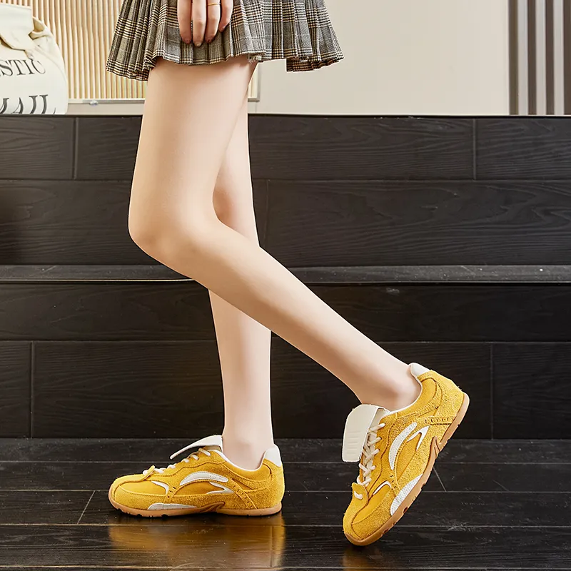 APRHE Anti Slip And Wear Resistant Height Increasing Low Top Casual Shoes Women's-12
