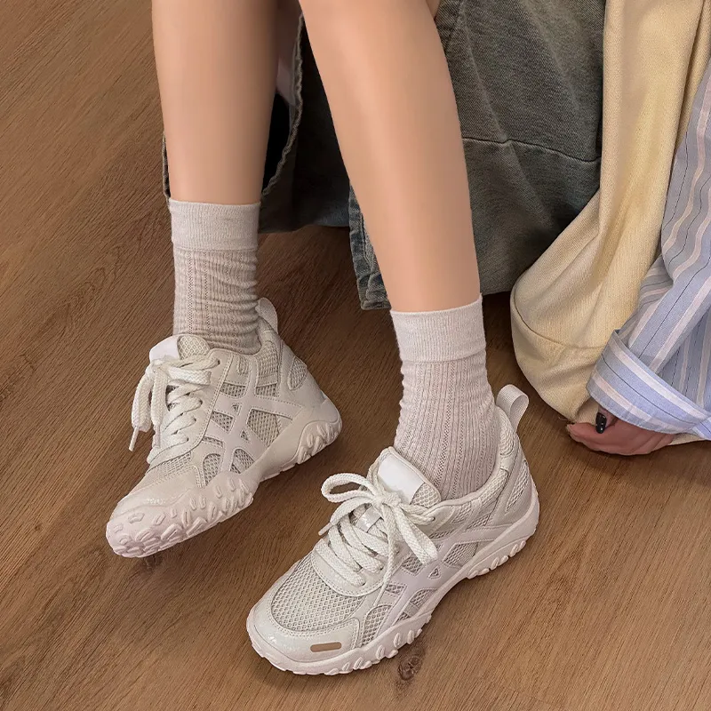 APRHE Slip Resistant, Abrasion Resistant, Breathable, Height Increasing Low Top Casual Shoes Women's-24