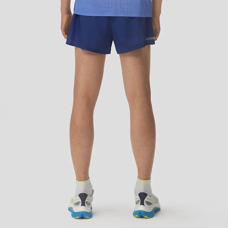 Saucony Sports Shorts Men's Indigo Purple Feather Color-6