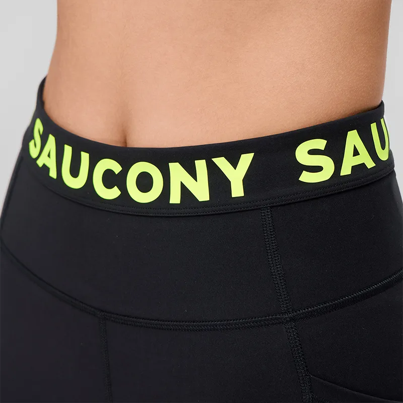 Saucony Sports Shorts Women's Jet Black-5