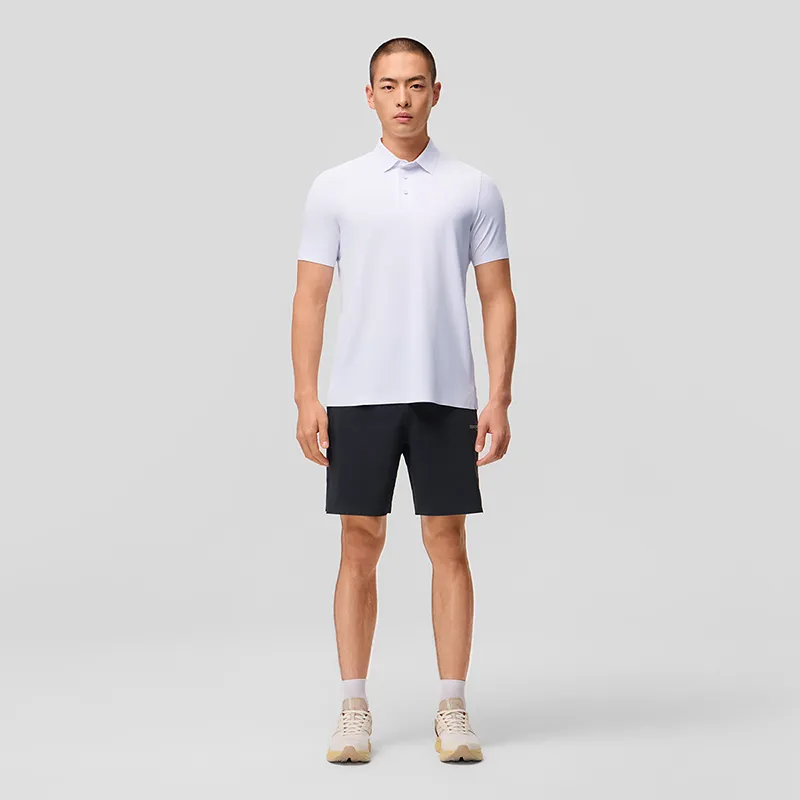 Saucony Polo Shirt Men's Pearl White-1
