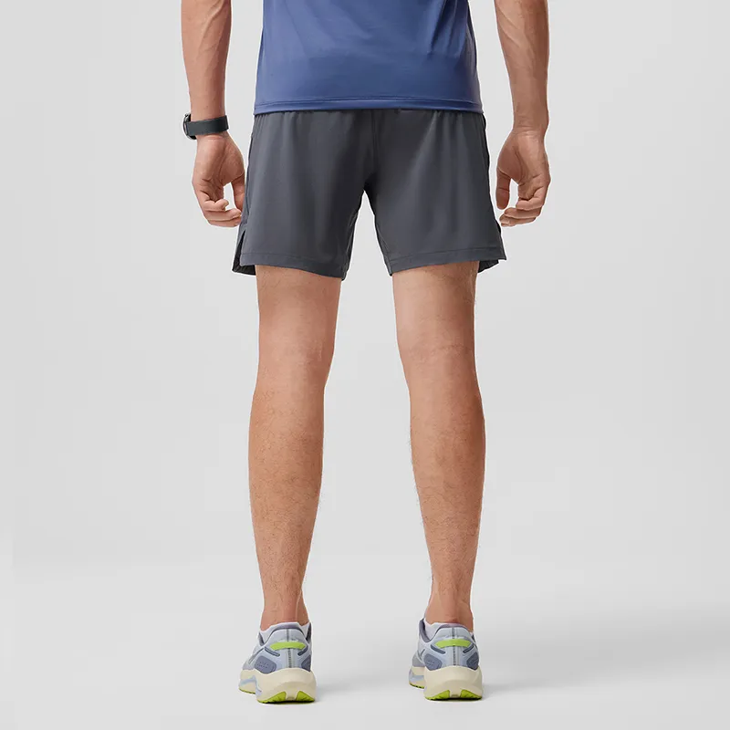 Saucony Casual Shorts Men's Cool Iron Gray-4