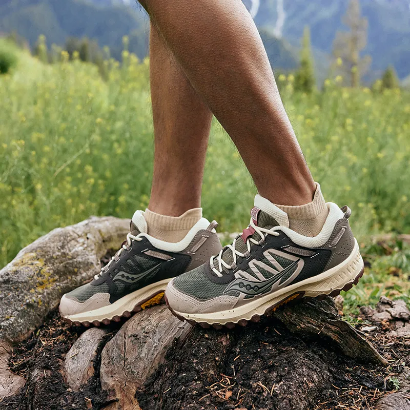 Saucony Grid Peak Olive Brown-5