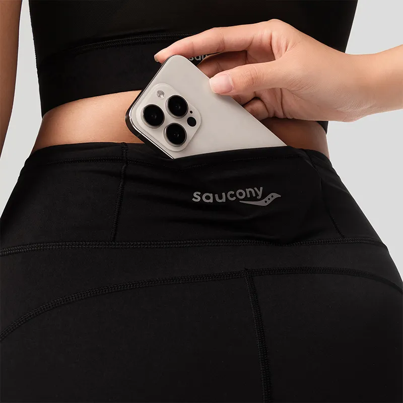 Saucony Sports Shorts Women's Jet Black-5