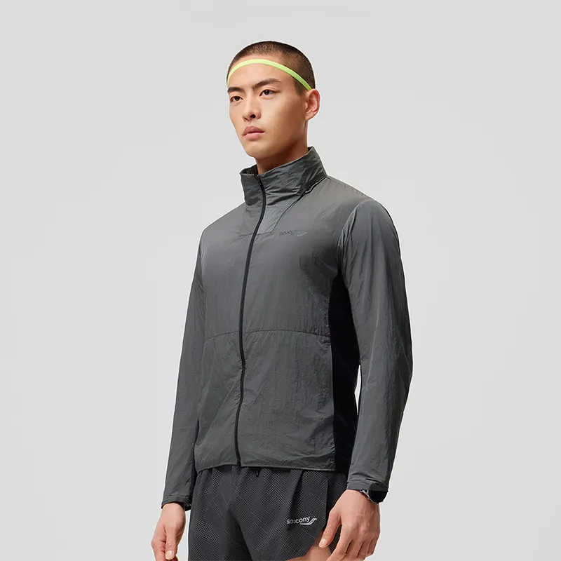 Saucony Jackets & Coats Men's Silver Black-6
