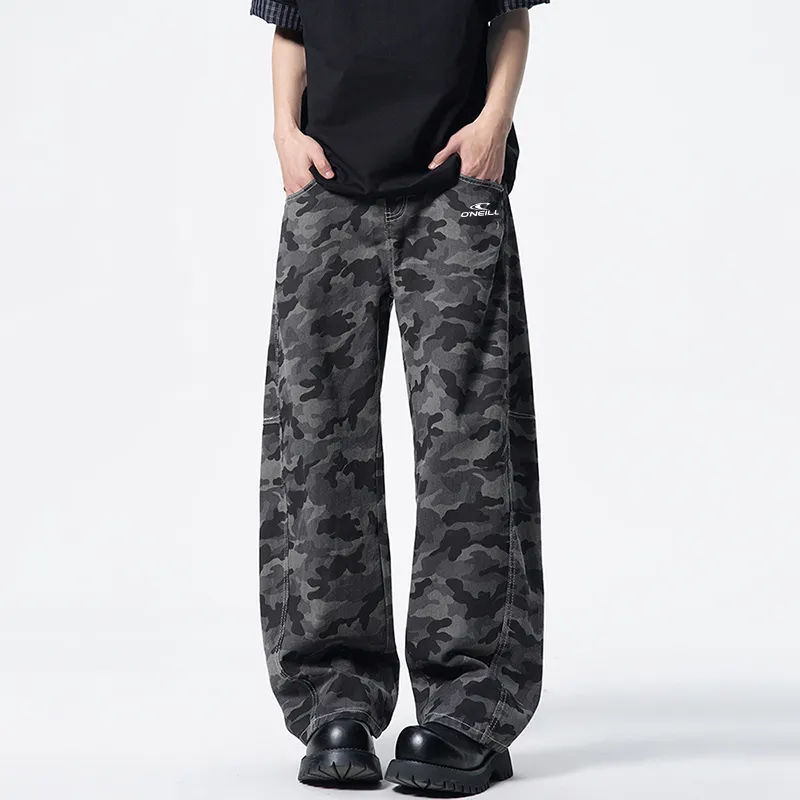 O'Neill Casual Pants Unisex Camouflage Gray-2