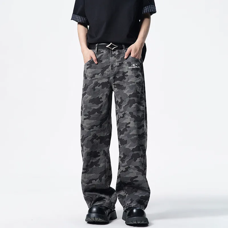 O'Neill Casual Pants Unisex Camouflage Gray-3