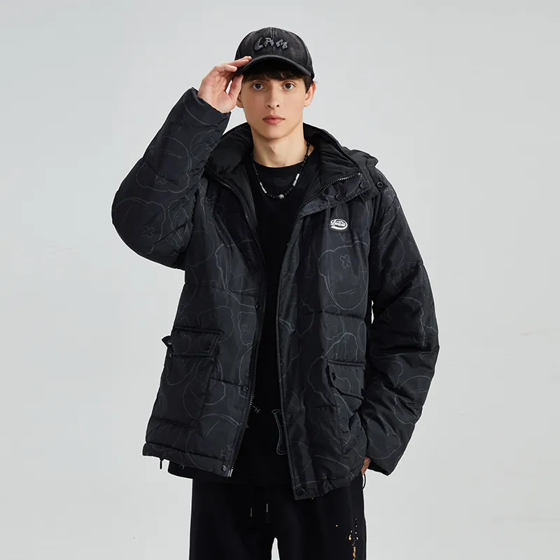 LAMLICKA Puffer Jackets Unisex Black-4