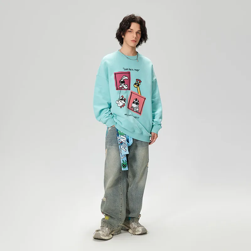 LAMLICKA x AIDEMENG LIANMINGKUAN Sweatshirt Unisex-4