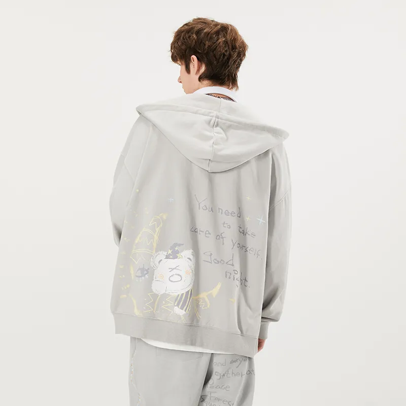 LAMLICKA SS24 Sweatshirt Unisex Gray-2