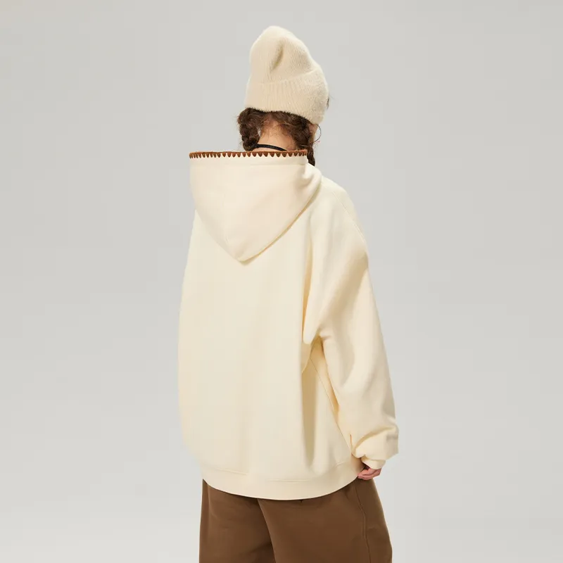 LAMLICKA Sweatshirt Unisex Apricot-4