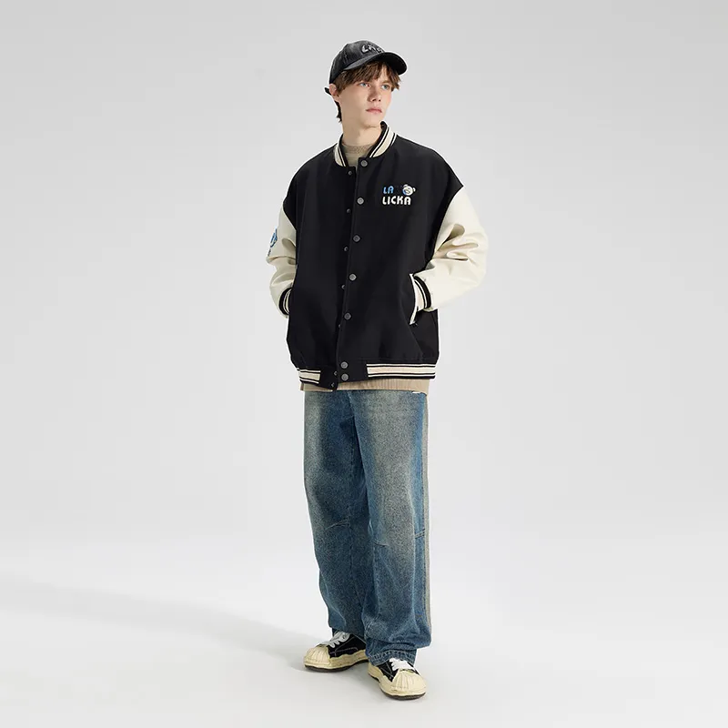 LAMLICKA Baseball Jacket Unisex-13