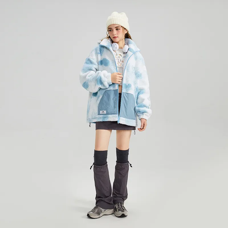 LAMLICKA Puffer Jackets Unisex Blue-9