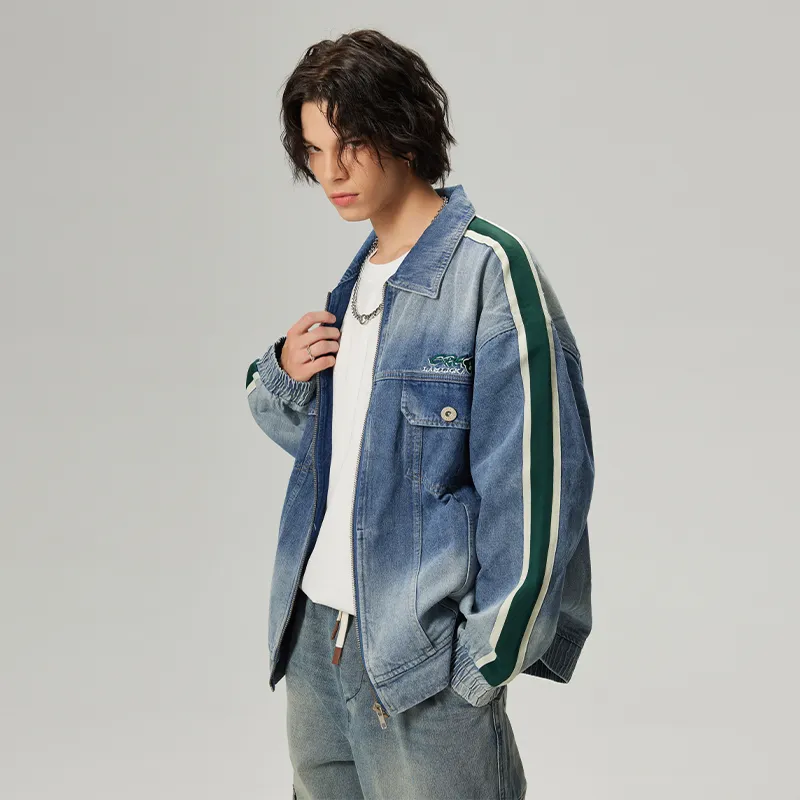 LAMLICKA Denim Jacket Unisex Blue-3