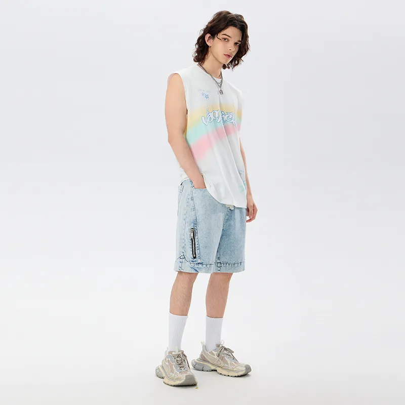 LAMLICKA Denim Shorts Unisex-4