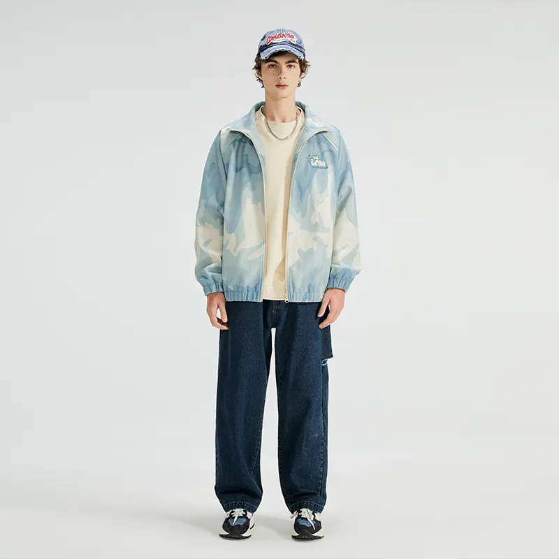 LAMLICKA Jackets Unisex Blue-7