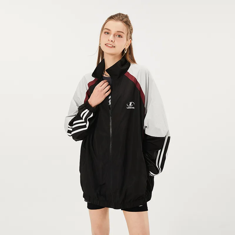 LAMLICKA Jackets Coats Unisex Black-4