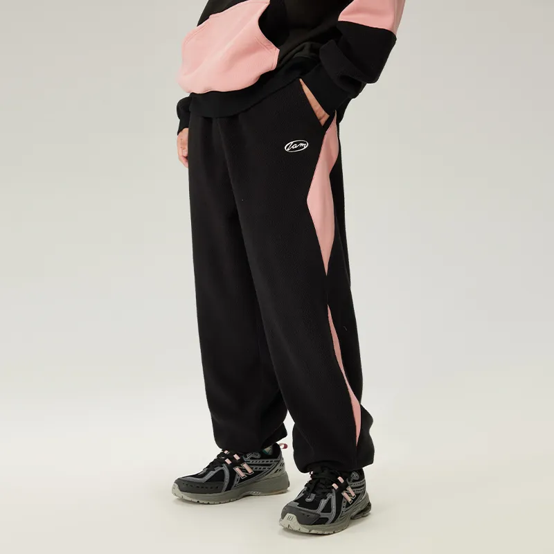 LAMLICKA Sweatshirt Set Unisex Black+Black-4