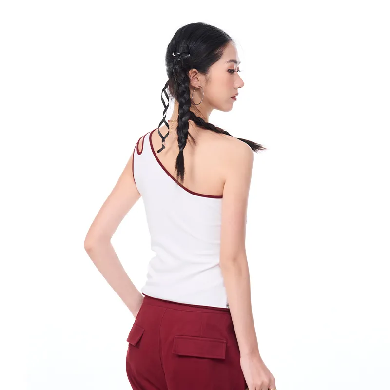 LAMLICKA Tank Top Women's White-3