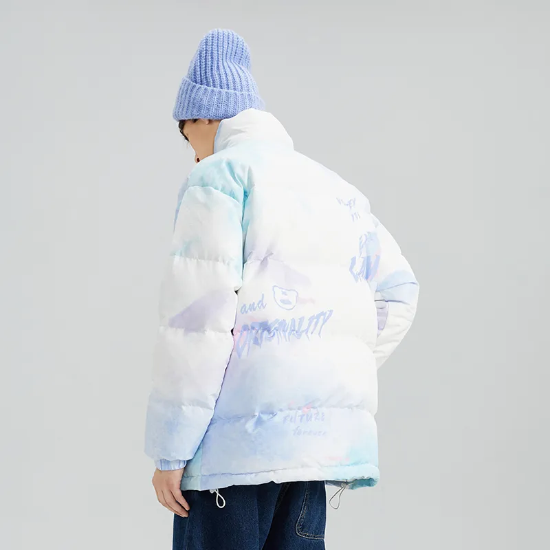 LAMLICKA Down Jacket Unisex White-2