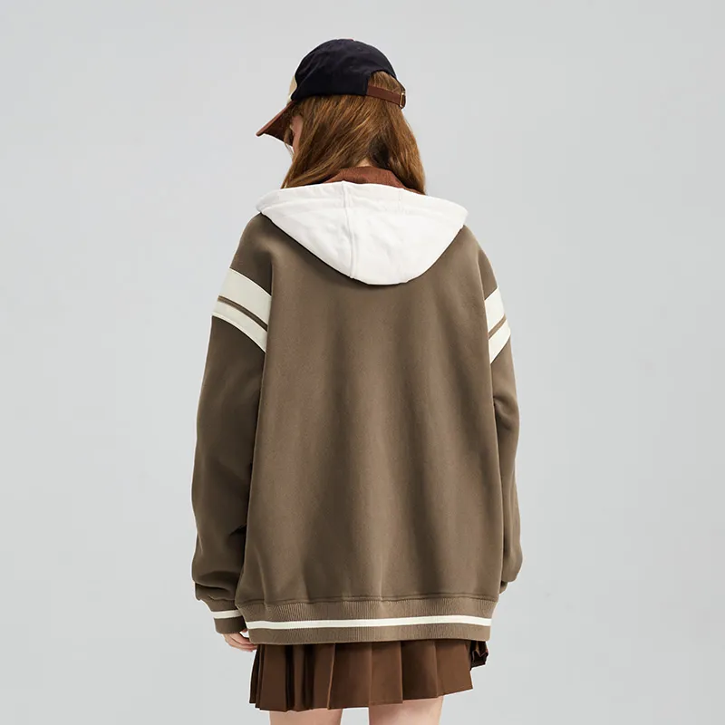 LAMLICKA Baseball Jerseys Unisex Coffee-4