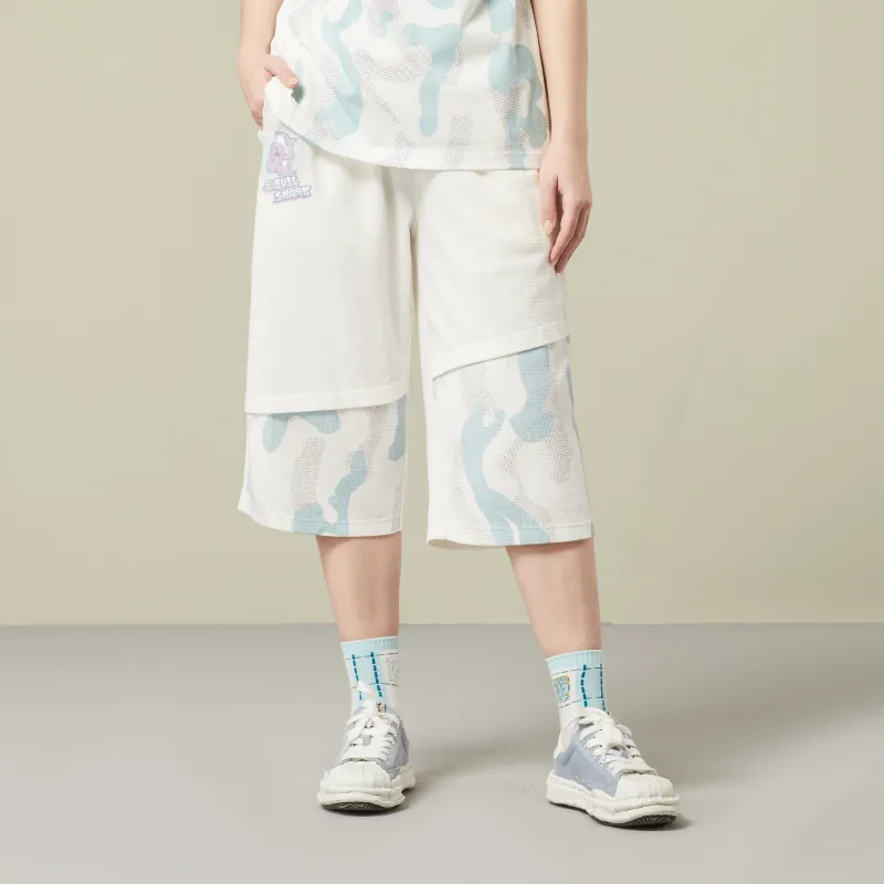 LAMLICKA Casual Pants Unisex White-2