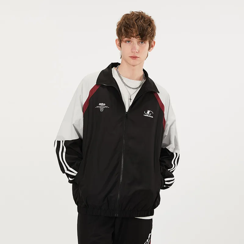 LAMLICKA Jackets Coats Unisex Black-6