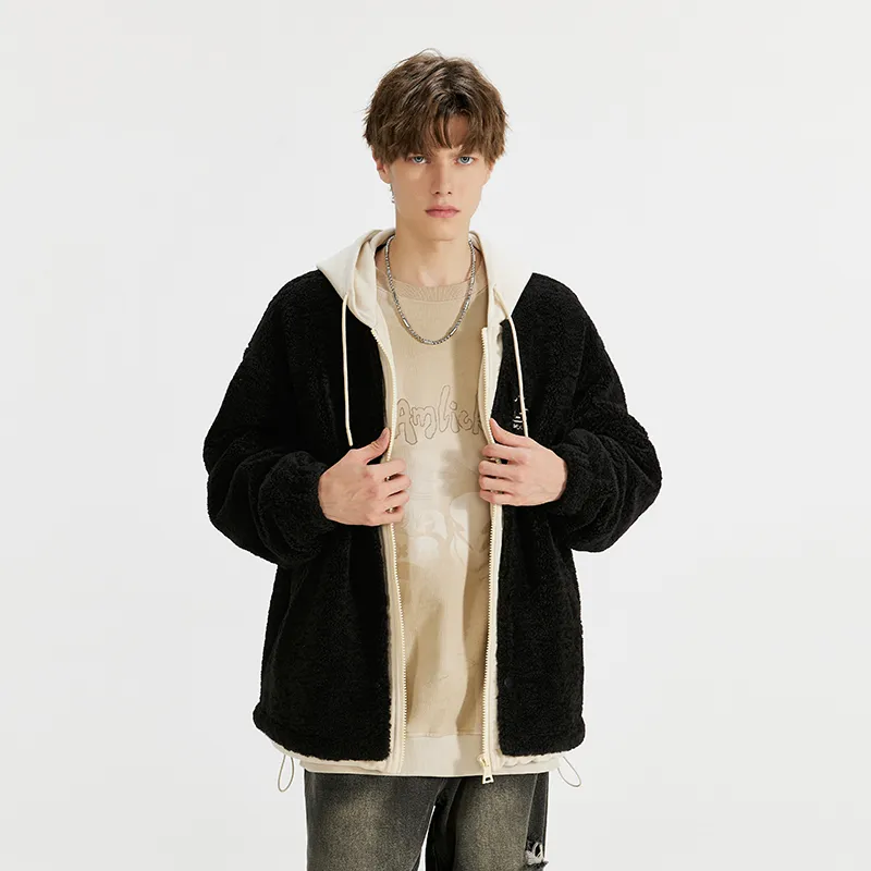 LAMLICKA Puffer Jacket Unisex Black-3