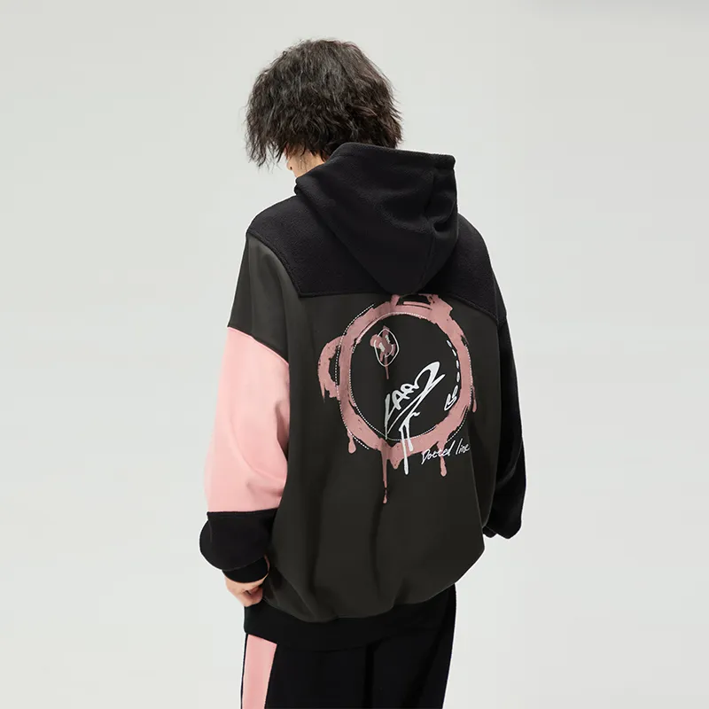 LAMLICKA Sweatshirt Set Unisex Black+Black-2