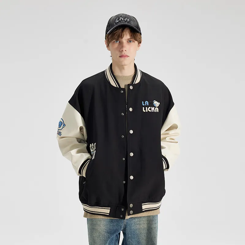 LAMLICKA Baseball Jacket Unisex-12