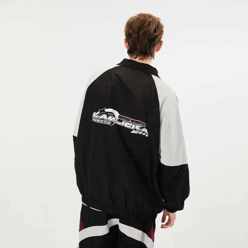 LAMLICKA Jackets Coats Unisex Black-3