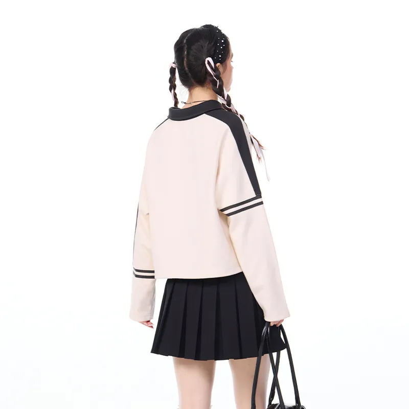 LAMLICKA Sweatshirt Women's Beige-4