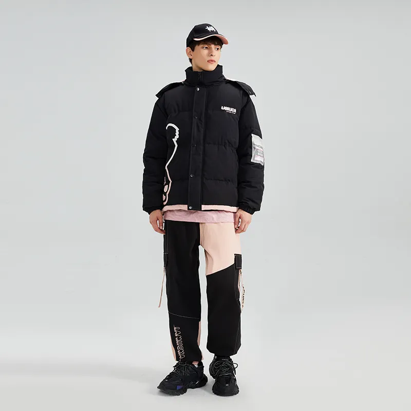 LAMLICKA Puffer Jackets Unisex Black-10