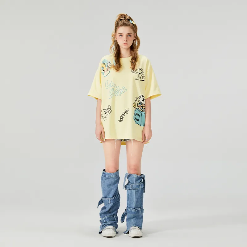 LAMLICKA x AIDEMENG LIANMINGKUAN SS24 T Shirt Unisex-10