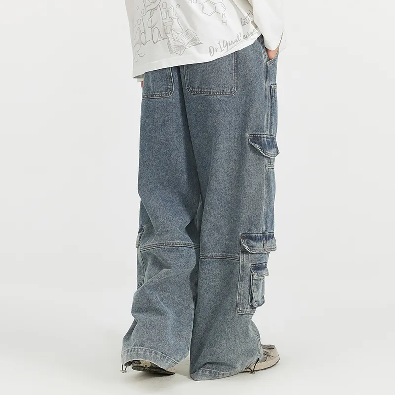 LAMLICKA Jeans Unisex Blue-2