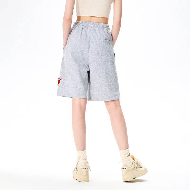 LAMLICKA Casual Shorts Unisex Gray-3